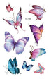 1 Pc Butterfly 3D Temporary Tattoo 52 Style Waterproof Butterfly Tattoos Stickers Temporary Colorful Design For Womens - STEVVEX Beauty - 103, 3D Tattoo, Arm Tattoo, Beauty, Black Tattoos, Body Tattoo, Boys Tattoo, Butterfly Tattoo, Fashion Tattoo, Realistic Tattoo, Small Tattoo, Tattoo, Waterproof Tattoo, Women Tattoo, Womens Tattoo - Stevvex.com