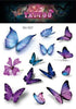 1 Pc Butterfly 3D Temporary Tattoo 52 Style Waterproof Butterfly Tattoos Stickers Temporary Colorful Design For Womens - STEVVEX Beauty - 103, 3D Tattoo, Arm Tattoo, Beauty, Black Tattoos, Body Tattoo, Boys Tattoo, Butterfly Tattoo, Fashion Tattoo, Realistic Tattoo, Small Tattoo, Tattoo, Waterproof Tattoo, Women Tattoo, Womens Tattoo - Stevvex.com