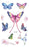 1 Pc Butterfly 3D Temporary Tattoo 52 Style Waterproof Butterfly Tattoos Stickers Temporary Colorful Design For Womens - STEVVEX Beauty - 103, 3D Tattoo, Arm Tattoo, Beauty, Black Tattoos, Body Tattoo, Boys Tattoo, Butterfly Tattoo, Fashion Tattoo, Realistic Tattoo, Small Tattoo, Tattoo, Waterproof Tattoo, Women Tattoo, Womens Tattoo - Stevvex.com