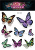 1 Pc Butterfly 3D Temporary Tattoo 52 Style Waterproof Butterfly Tattoos Stickers Temporary Colorful Design For Womens - STEVVEX Beauty - 103, 3D Tattoo, Arm Tattoo, Beauty, Black Tattoos, Body Tattoo, Boys Tattoo, Butterfly Tattoo, Fashion Tattoo, Realistic Tattoo, Small Tattoo, Tattoo, Waterproof Tattoo, Women Tattoo, Womens Tattoo - Stevvex.com
