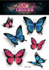 1 Pc Butterfly 3D Temporary Tattoo 52 Style Waterproof Butterfly Tattoos Stickers Temporary Colorful Design For Womens - STEVVEX Beauty - 103, 3D Tattoo, Arm Tattoo, Beauty, Black Tattoos, Body Tattoo, Boys Tattoo, Butterfly Tattoo, Fashion Tattoo, Realistic Tattoo, Small Tattoo, Tattoo, Waterproof Tattoo, Women Tattoo, Womens Tattoo - Stevvex.com