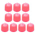 1 PC Creative LED Candle Fake Candles with Moving Flame Outdoor Flickering Flameless Electric Candle Light Multicolor Lamp Simulation Color Flame Tea Light Home Wedding Birthday Decoration