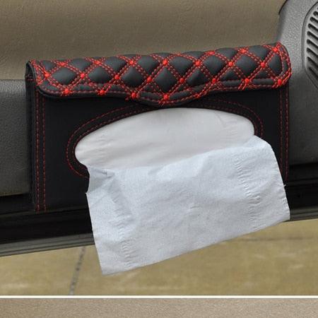 1 Pcs Car Premium Car Tissue Box for Car Tissue Box Towel Sets Car Sun Visor Tissue Box Holder Auto Interior Storage Decoration Car Visor Tissue Holder Mask Holder for Car Sun Visor Napkin Holder Mask Dispenser for Car Accessories