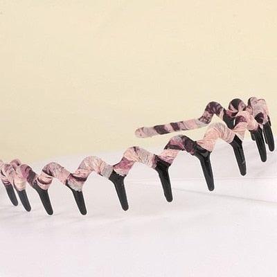 1 pcs Fashion Women Unisex Spring Wavy Hair Band Unisex Hairband for Men Women Sport Hair Hoop Non-slip Headwear Hair Accessories for Men And Women