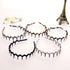 1 pcs Fashion Women Unisex Spring Wavy Hair Band Unisex Hairband for Men Women Sport Hair Hoop Non-slip Headwear Hair Accessories for Men And Women