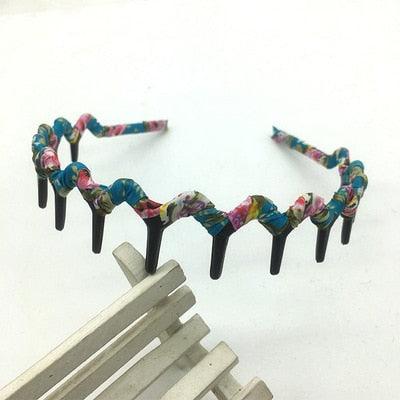 1 pcs Fashion Women Unisex Spring Wavy Hair Band Unisex Hairband for Men Women Sport Hair Hoop Non-slip Headwear Hair Accessories for Men And Women