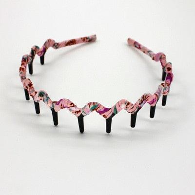 1 pcs Fashion Women Unisex Spring Wavy Hair Band Unisex Hairband for Men Women Sport Hair Hoop Non-slip Headwear Hair Accessories for Men And Women