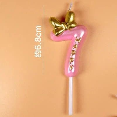 1 Pcs Number 0-9 Birthday Candle Number One Birthday Gold Number Candles Party Celebration Baby Showers Happy Birthday Cake Candles for Kids Adult Wedding/ Party Crown Candle Cake Decoration Tools