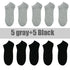 10 Pairs Breathable No Show Sports Socks Solid Color Boat Socks Comfortable Cotton Ankle Socks For Men And Women - ALLURELATION - 500, adult socks, ankle socks, Anti slip socks, basketball socks, bike socks, black and white socks, boat socks, breathable socks, casual socks, comfortable socks, cotton socks, cute socks, invisible socks, no show socks, Socks, socks for girls, socks for men, socks for women, socks outdoor socks - Stevvex.com