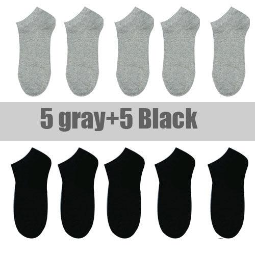 10 Pairs Solid Color Women Socks Breathable Sports socks Casual Boat socks Comfortable Cotton Ankle Socks - ALLURELATION - 500, adult socks, ankle socks, anti skid socks, Anti slip socks, Birthday Gifts, boat socks, breathable socks, Casual Boat socks, casual socks, casual socks for women, colorful socks, comfortable socks, cotton socks, cute socks, cycling socks, female socks, invisible socks, Socks, socks for girls, socks for mens, socks for women, unisex socks, Women socks - Stevvex.com