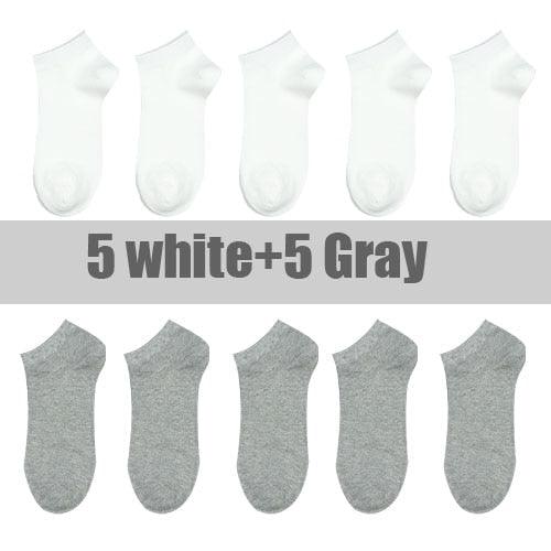10 Pairs Solid Color Women Socks Breathable Sports socks Casual Boat socks Comfortable Cotton Ankle Socks - ALLURELATION - 500, adult socks, ankle socks, anti skid socks, Anti slip socks, Birthday Gifts, boat socks, breathable socks, Casual Boat socks, casual socks, casual socks for women, colorful socks, comfortable socks, cotton socks, cute socks, cycling socks, female socks, invisible socks, Socks, socks for girls, socks for mens, socks for women, unisex socks, Women socks - Stevvex.com