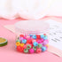 100Pcs Cute Candy Colors Plastic Hairpins Mini Hair Claw Clips Hair Braids Maker Beads Headwear Gorgeous Hair Accessories For Women
