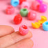 100Pcs Cute Candy Colors Plastic Hairpins Mini Hair Claw Clips Hair Braids Maker Beads Headwear Gorgeous Hair Accessories For Women
