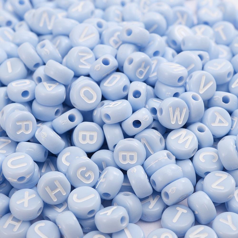 100Pcs/lot Gold Silver Color Letter Beads Flat Round Acrylic Alphabet Spacer Beads For Jewelry Making Bracelet Necklace Acrylic Alphabet Letter Beads A-Z Letter for Jewelry Making