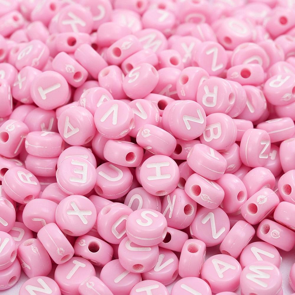 100Pcs/lot Gold Silver Color Letter Beads Flat Round Acrylic Alphabet Spacer Beads For Jewelry Making Bracelet Necklace Acrylic Alphabet Letter Beads A-Z Letter for Jewelry Making