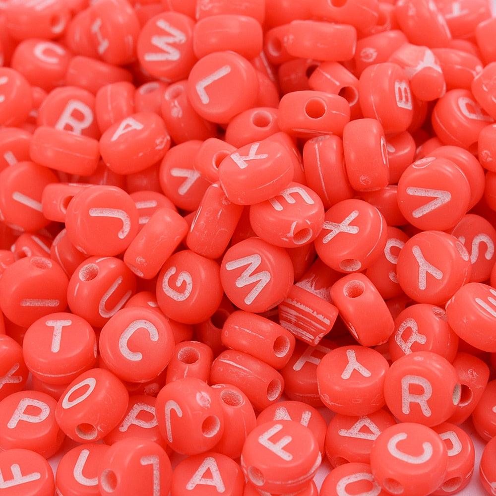 100Pcs/lot Gold Silver Color Letter Beads Flat Round Acrylic Alphabet Spacer Beads For Jewelry Making Bracelet Necklace Acrylic Alphabet Letter Beads A-Z Letter for Jewelry Making