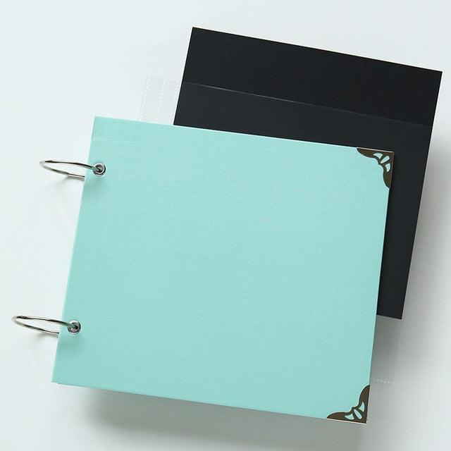 10Inch Wedding Photo Album Scrapbook Cardboard Albums Photo Baby Scrapbooking Album Blank Cover Travel Albums For Photos Home Decor House Decoration DIY Memorable Gifts For Loved Ones