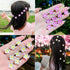 10pcs Small Flower Buckle Hair Clips Hairpins for Women Girls Fashion Hair Styles Holder Hair Pins Claws Wedding Hair Accessories for Brides and Bridesmaids