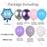 114pcs Snowflake Aluminum Foil Balloon Garland Kit Including Purple White Pink & Rose Gold Confetti Balloons Kit For Wedding Birthday Baby Shower Party Decoration - STEVVEX Balloons - 114pcs balloons, 90, anniversery balloons, Baby Balloons, baby pink balloons, baby shower balloons, balloon, balloons, birtday balloons, birthday theme balloons, blue balloons, colourfull balloons, party themed balloons, pretty pink balloons - Stevvex.com