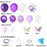 124 Pcs Garland Arch Kit White Purple Latex Metallic Balloons With Paper Butterfly For Women Birthday Baby Shower Wedding Party Decorations - STEVVEX Balloons - 124pcs, 90, anniversery balloons, attractive balloons, attractive party balloons, Baby Balloons, baby shower balloons, balloon, balloons, birtday balloons, birthday balloon, Birthday Balloons, Colorful Balloons, Cute Balloons, decoration balloons, girls balloons, Happy Birthday Balloons, luxury balloons, party balloons - Stevvex.com