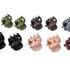 12/Lot Girls Cute Small Matte Texture Hair Claws Children Lovely Hair Clips Hairpins Headbands Kids Fashion Hair Accessories Hairgrip Headwear for Women