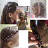 12pcs/set Mini Rhinestone No-Slip Grips Hair Clips for Women Girls Glitter Teeth Metal Clamps Flower Gorgeous Hair Accessories For Brides And Bridesmaids