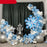132pcs Double Layer Snowflake Balloons Garland Arch Kit For Girl Birthday Baby Shower Wedding Christmas Party Decoration Boy Birthday Party Decoration