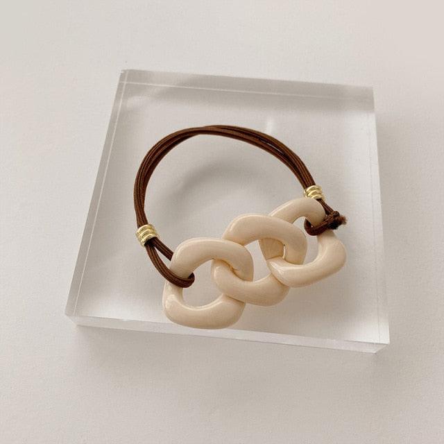 1/3Pcs/Set Women Scrunchie Hair Ties Ponytail Holder Headband Rubber Bands Fashion Elastic Hair Bands Hair Rope Gorgeous Hair Accessories For Women