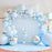 141pcs Luxury Blue Silver And White Boys Balloon Arch Garland Kit For Bridal Baby Shower Wedding Birthday Graduation Party Baby Shower Ballon Party Decoration