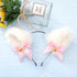 15 Colors Beautiful Masquerade Halloween Cat Ears Cosplay Cat Ear Party Costume Bow Tie Bell Headwear Headband Gorgeous Hair Accessories For Women