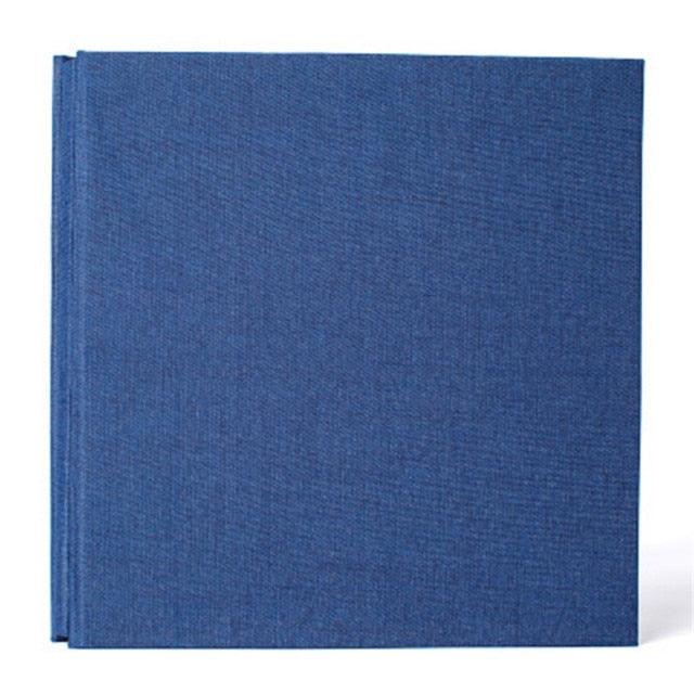 16-inch 20 Pages Self Adhesive Photo Album DIY Scrapbook Rustic Linen Cloth Cover Personalize Album for Wedding Memory Album  Home Decor House Decoration DIY Memorable Gifts For Loved Ones