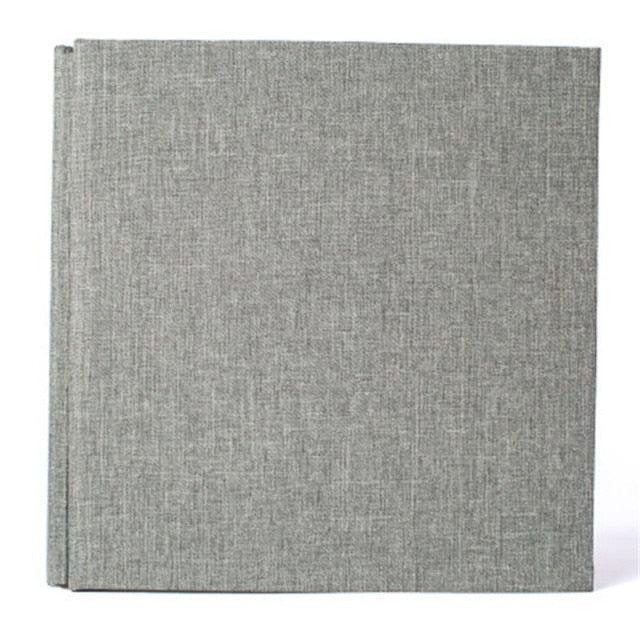 16-inch 20 Pages Self Adhesive Photo Album DIY Scrapbook Rustic Linen Cloth Cover Personalize Album for Wedding Memory Album  Home Decor House Decoration DIY Memorable Gifts For Loved Ones