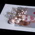 18pcs/lot Big Small Pearl Hair Stick Set  Sweet U Shape Hair Clip Hairpin Wedding Bride Headdress Wedding Hair Accessories for Brides and Bridesmaids