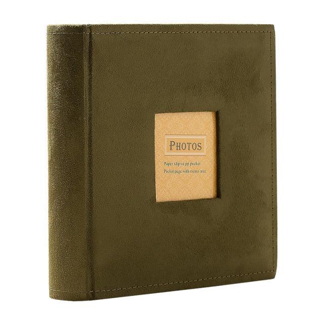 1Pc 4 Colors Holds Photos Slip In Memo Photo Album Family Memory Notebook Picture Albums 200 Photos For Photographs Albums Book  Scrapbook Paper Baby Family Scrapbook Albums