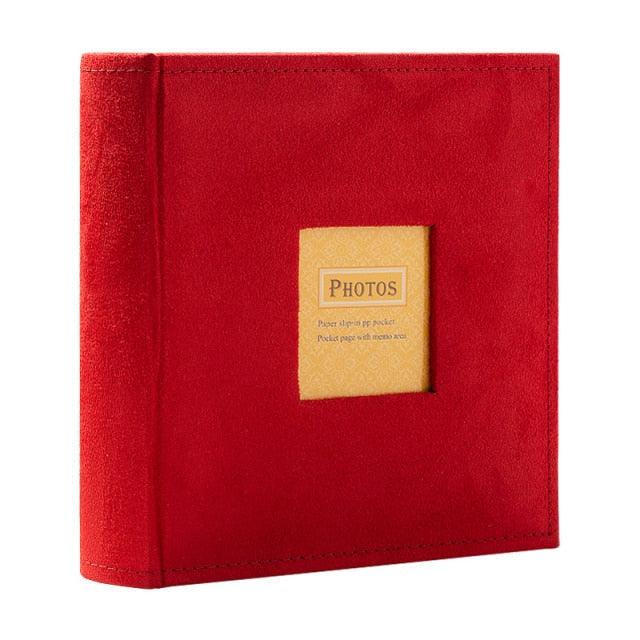 1Pc 4 Colors Holds Photos Slip In Memo Photo Album Family Memory Notebook Picture Albums 200 Photos For Photographs Albums Book  Scrapbook Paper Baby Family Scrapbook Albums