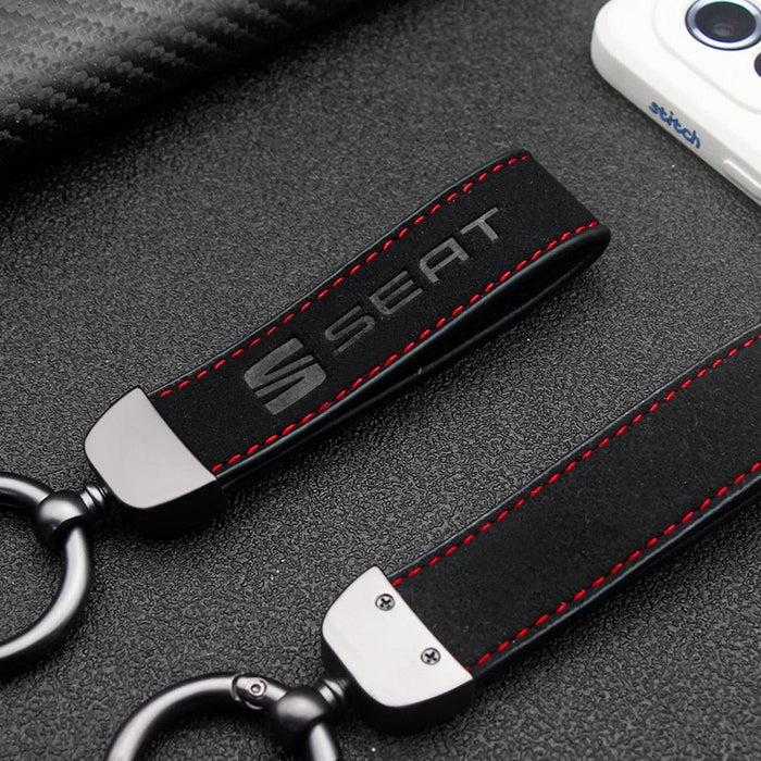 1pc Car Keychain Leather Key Ring Key Chain Car Styling Keychain Accessories with Alloy Metal and Genuine Leather Key Chains for Men - ALLURELATION - 3D Keychains, 551, accessories, Key chains, Key Cover, Key Holder, keychain, Keychain For Boy, Keychain For Motorcycles, Keychain Gifts, Keychain Holder, keychain pendent, Leather Brand Car Keychain, Leather Car Keychain, Leather Creative Car Keychain, Leather High-End Key Hanging, Leather Key Chain, Leather Key Hanging, leather keychain - Stevvex.com