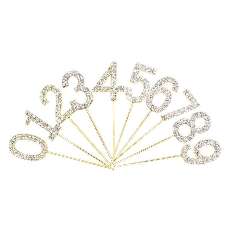 1Pc Glitter Alloy Rhinestone Number Cake Toppers Pieces Silver Glitter 1pc-glitter-alloy-rhinestone-number-cake-toppers-pieces-silver-glitter