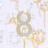 1Pc Glitter Alloy Rhinestone Number Cake Toppers Pieces Silver Glitter Number Cake Toppers Double Sided Twinkle Happy Birthday Cake Topper Cupcake Toppers For Wedding Baby Shower Birthday Decoration Wedding Gold Silver Digital Cakes Dessert Decor