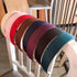 1PC Plastic Fashion Canvas Wide Headband Hair Band Headwear Bezel Hair Accessories For Woman Satin Covered Resin Hairbands Gorgeous Hair Accessories For Women