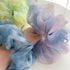 1PC Spring Summer Net Yarn Hair Bow Scrunchies Large Chiffon Women Elastic Hair Band Ponytail Holder Hair Tie Ponytail Holder Accessories for Women Girls