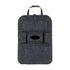 1pc Universal Car Back Seat Storage Bag Organizer Trunk Elastic Felt Storage Bag 6 Pockets Organizer Hanging Car Accessories Large Space  Back Seat Car Organizer Durable And Practical Storage Car Organiser