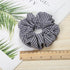 1PC Vintage Scrunchie Stretch Headband Dot Plaid Scrunchies Women Elastic Hair Bands Girls Hair Ties Striped Ponytail Holder Accessories for Women