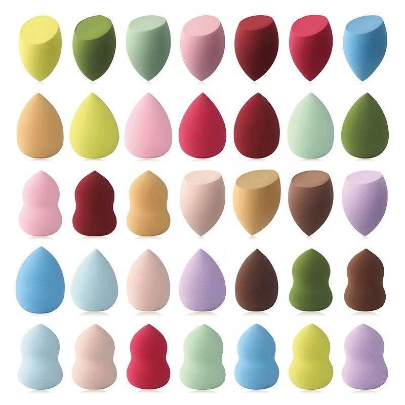 1Pc Women's Makeup Cosmetic Puff Powder Smooth Sponge Beauty Make Up Tools And Accessories Blending Shape Colorful Soft Design - STEVVEX Beauty - 100, Beauty, Cleaning Protection, Cleaning Sponge, Colorful Sponge, Egg Sponge, Elegant Makeup Sponge, Makeup, Makeup Accessories, Makeup Face Sponges, Makeup Removal Sponge, Makeup Sponges Set, Skin Cleaner, Stylish Makeup Sponge, Womens Cleaning Sponge, Womens Cosmetic, Womens Makeup Sponges - Stevvex.com