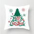 1Pcs Happy New Year Christmas Decorations Pillows Cover Merry Christmas Throw Cushion Covers Tree Reindeer Star Pillow Case For Party Home Decoration 45x45CM