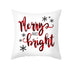 1Pcs Happy New Year Christmas Decorations Pillows Cover Merry Christmas Throw Cushion Covers Tree Reindeer Star Pillow Case For Party Home Decoration 45x45CM