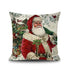1Pcs Happy New Year Christmas Decorations Pillows Cover Merry Christmas Throw Cushion Covers Tree Reindeer Star Pillow Case For Party Home Decoration 45x45CM