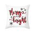 1Pcs Happy New Year Christmas Decorations Pillows Cover Merry Christmas Throw Cushion Covers Tree Reindeer Star Pillow Case For Party Home Decoration 45x45CM