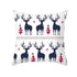 1Pcs Happy New Year Christmas Decorations Pillows Cover Merry Christmas Throw Cushion Covers Tree Reindeer Star Pillow Case For Party Home Decoration 45x45CM