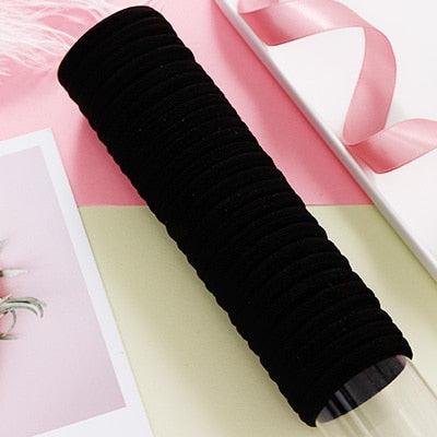 1Set 4cm Girls Cute Colorful Elastic Hair Bands Children Lovely Ponytail Holder Scrunchies Hair Ties Headbands Fashion Hairgrips Accessories For Party