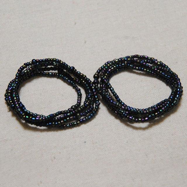 2 Pcs Summer Waist Bead Chains Belly Beads Colorful Beach Bikini Body Belly Chain Elastic Belly Chains Belt Summer Beach Costume Necklace Bead Stretchy Elastic String Summer Beach Bikini Jewelry for Women Jewelry for Women Girls